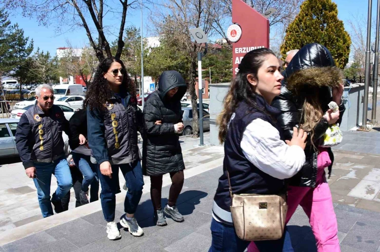 Erzurum’da masaj salonu maskesi altında fuhuş şebekesine darbe 
