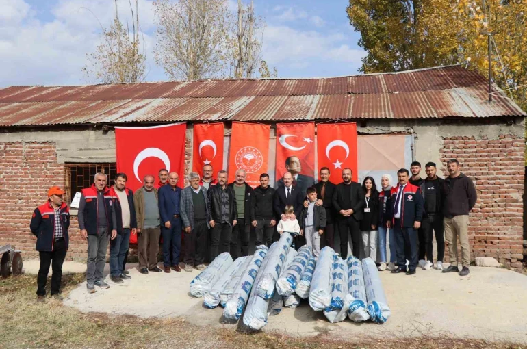 Erzurum’da seralar hibe desteğiyle yenilendi 