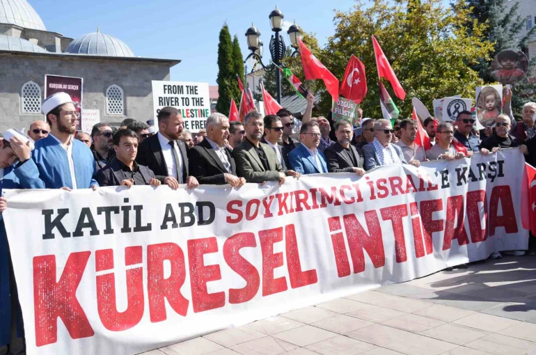 Erzurum’dan Gazze’ye destek 