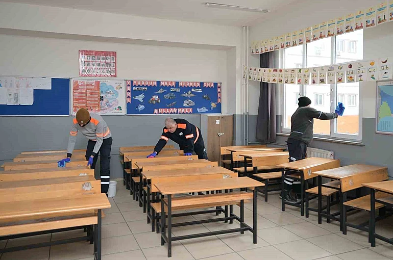 Esenyurt’ta okullar yeni eğitim dönemine hazır 