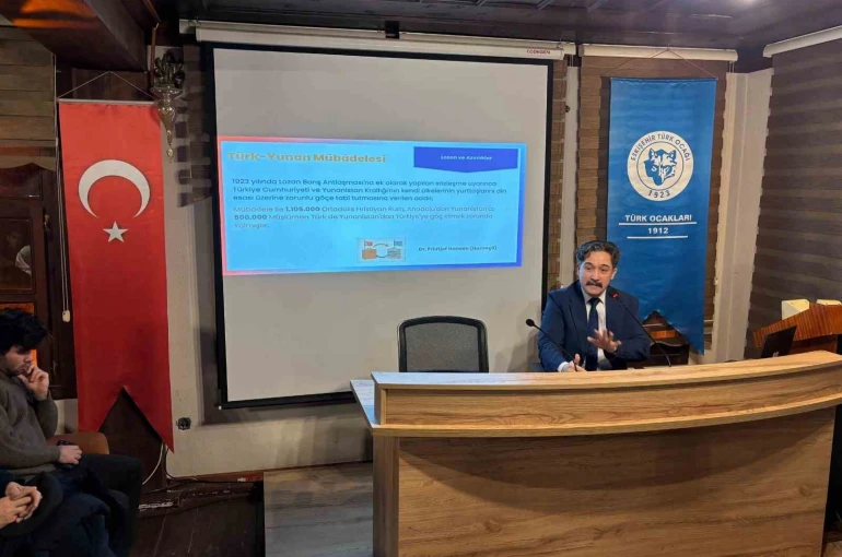 Eskişehir Türk Ocağı’nda ‘Nüfus Mübadelesi’ anlatıldı