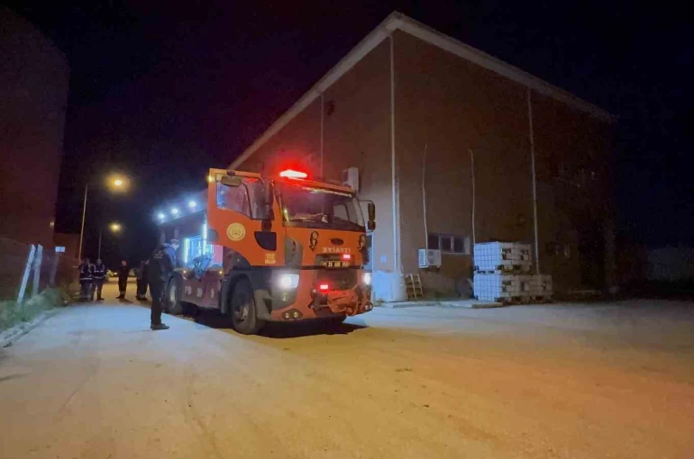 Eskişehir’de su arıtma tesisinde korkutan yangın 