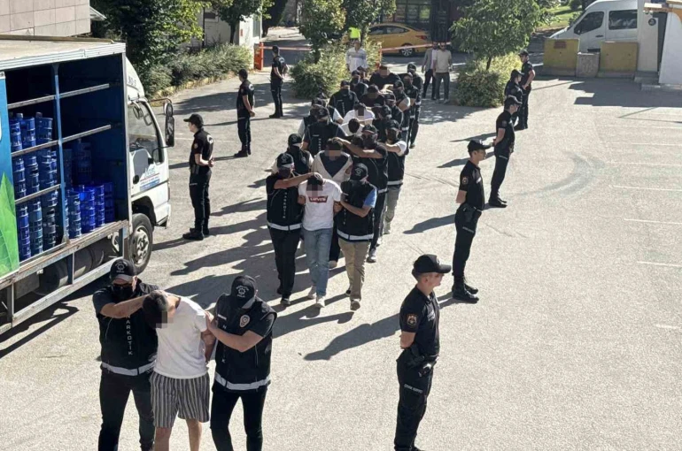Eskişehir’deki dev uyuşturucu operasyonunda 7 tutuklama