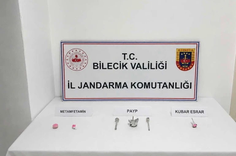 Eskişehir’den aldığı uyuşturucuyla Bilecik’e gelirken yakalandı