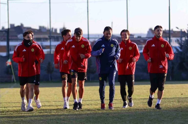 Eskişehirspor, Afyonspor maçı için hazırlanıyor 