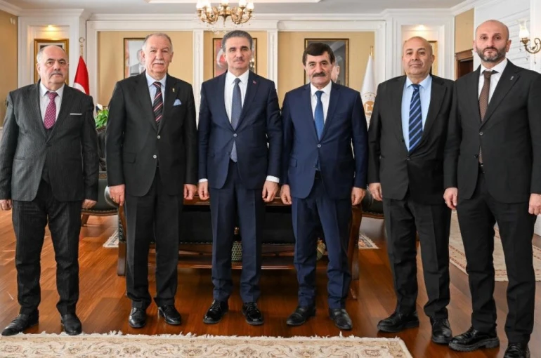 ESOB’dan Vali Aydın Baruş’a hayırlı olsun ziyareti 