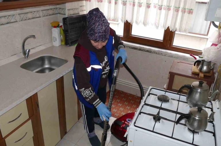 Evde temizlik hizmetlerinden binlerce kişi yararlandı