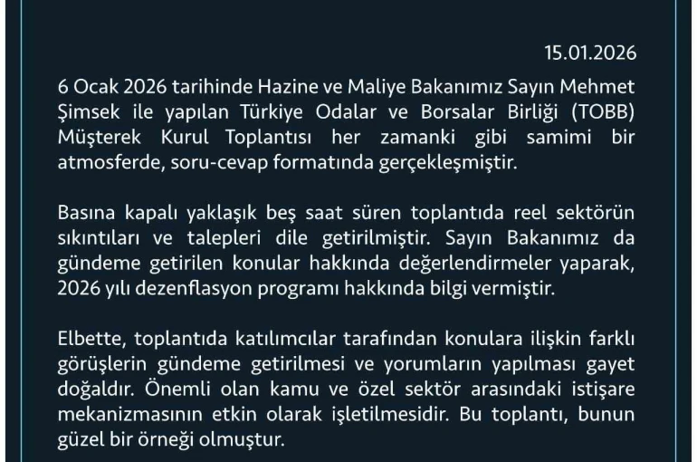 "Farklı görüşlerin gündeme getirilmesi ve yorumların yapılması gayet doğaldır" 