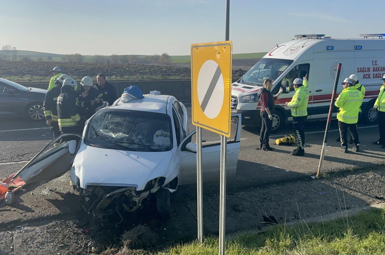 Feci kazada 5 kişi yaralandı