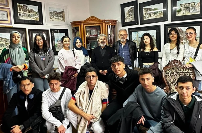 Fen lisesi öğrencileri, Kütahya’nın kültürel mirasını yerinde keşfetti 