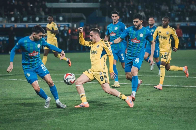Fenerbahçe ile Çaykur Rizespor 48. randevuda 