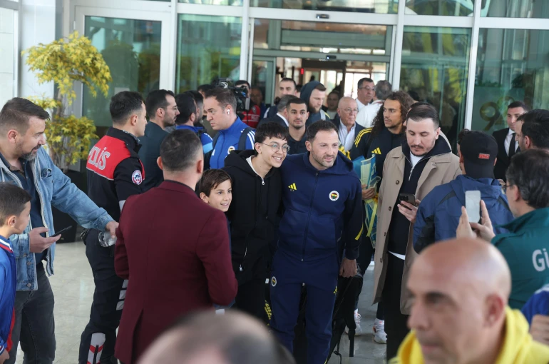 Fenerbahçe kafilesi Konya'ya geldi