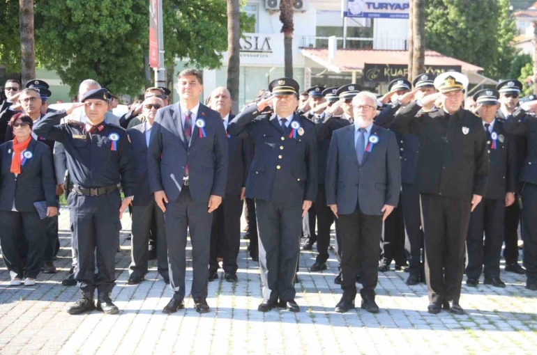 Fethiye’de Türk Polis Teşkilatının 181. Kuruluş Yıldönümü törenle kutlandı 