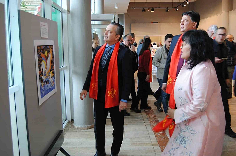 Fethiye’deki "Çin At Yılı" temalı sergi yoğun ilgi gördü 