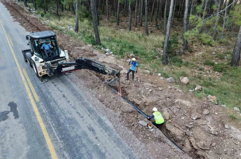 Fethiye’nin Kayaköy ve Karakeçililer Mahallesinin su sorunu çözülüyor 