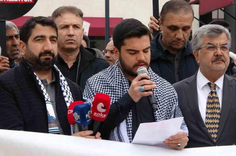 Filistin Dayanışma Platformundan İsrail’e tepki