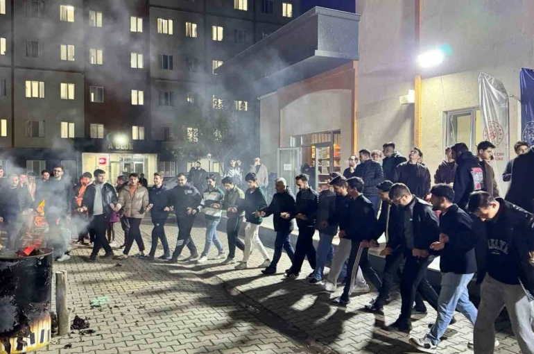 Final öncesi stres, yerini eğlenceye bıraktı 