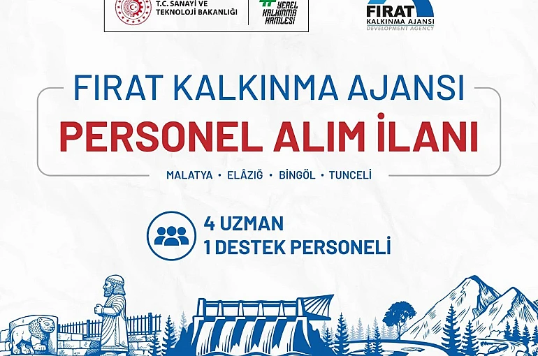 Fırat Kalkınma Ajansı personel alımı yapacak 