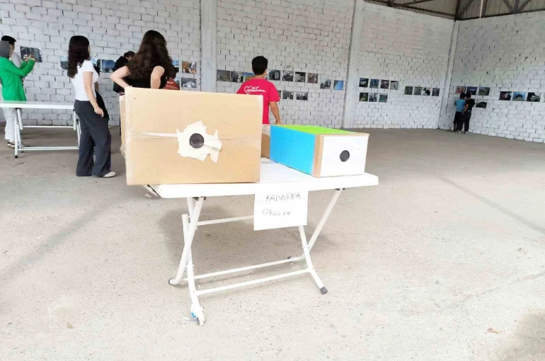 Fotofest Kumkadı’da çocukların fotoğraflarıyla yola çıktı