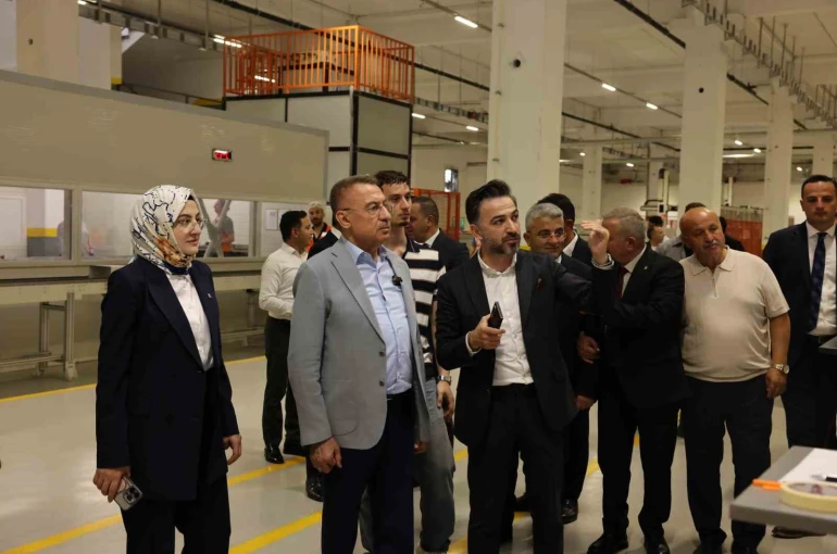 Fuat Oktay: "Akyurt 140 ülkeye ihracat yapan büyük bir üretim üssü haline geldi" 