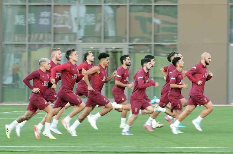 Galatasaray, Eyüpspor maçının hazırlıklarını sürdürdü 