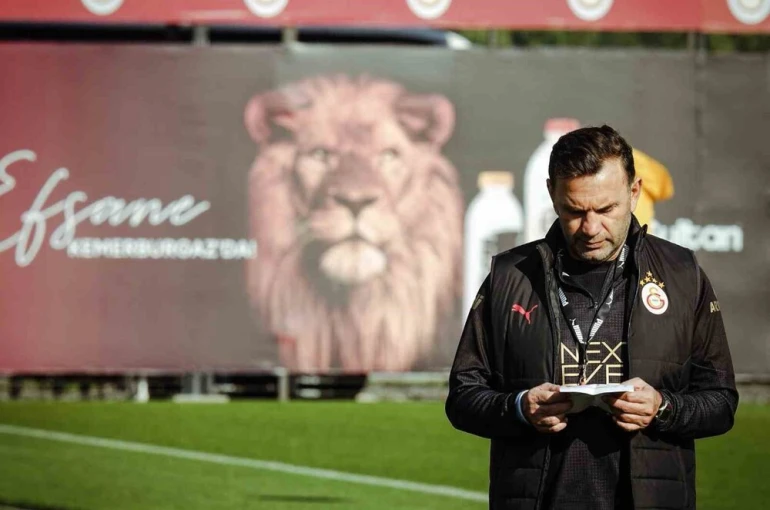 Galatasaray, Gençlerbirliği maçı hazırlıklarına devam etti 