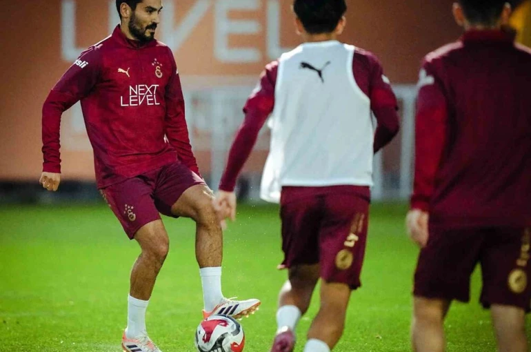 Galatasaray, Gençlerbirliği maçı hazırlıklarını sürdürdü 