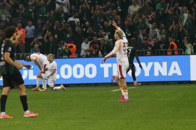 Galatasaray, ligde bu sezon ilk kez yenildi 