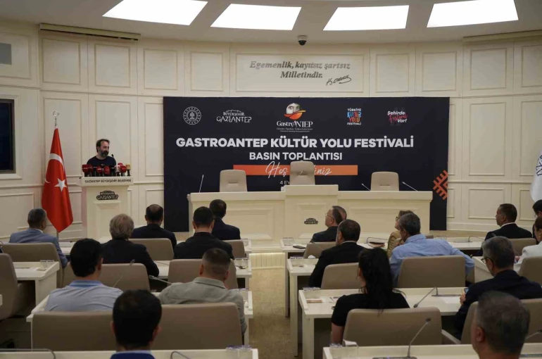 "GastroANTEP Kültür Yolu Festivali" için bilgilendirme toplantısı yapıldı 
