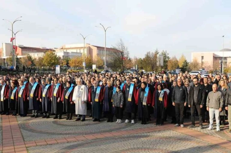 Gazi Mustafa Kemal Atatürk ESOGÜ’de de anıldı 