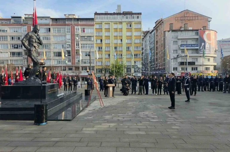 Gazi Mustafa Kemal Atatürk, vefatının 87. yıl dönümünde Kütahya’da düzenlenen törenle anıldı 