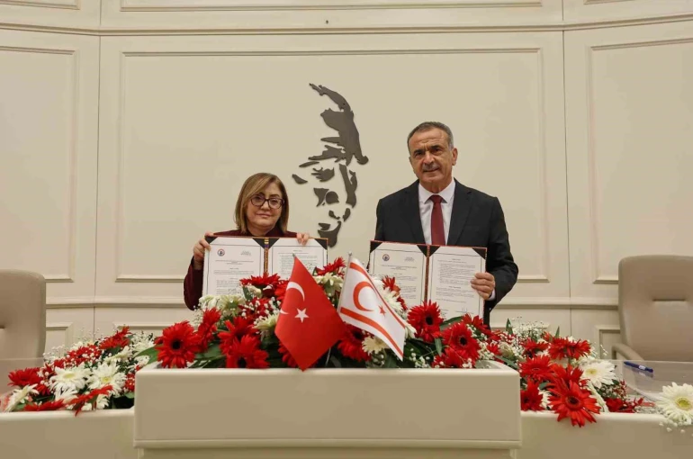 Gaziantep, Gazimağusa ile kardeş şehir protokolü imzaladı 