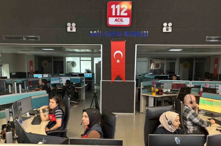 Gaziantep’te 112’ye 8 ayda 1,7 milyon asılsız ve gereksiz çağrı geldi 