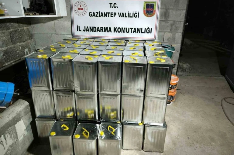 Gaziantep’te 500 bin TL değerinde sahte zeytinyağı ele geçirildi: 1 gözaltı 