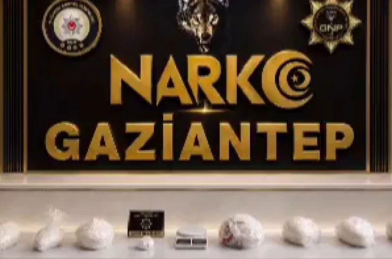 Gaziantep’te 7 kilo uyuşturucu ele geçirildi: 2 gözaltı