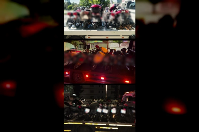 Gaziantep’te 876 motosiklet sürücüsüne 11 milyon TL ceza 