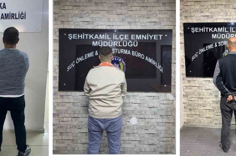 Gaziantep’te aranan 3 şahıs yakalandı 