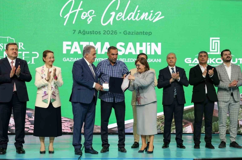 Gaziantep’te konut seferberliğinde yeni aşama