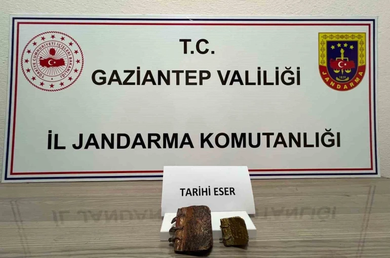 Gaziantep’te sahte tarihi eser dolandırıcısı 2 şahıs yakalandı 