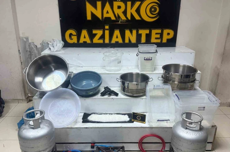 Gaziantep’te uyuşturucu operasyonu: 4 tutuklama 