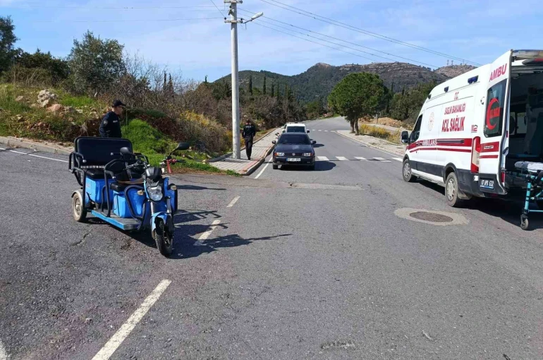Gazipaşa’da elektrikli bisiklet kazası: 2 yaralı 