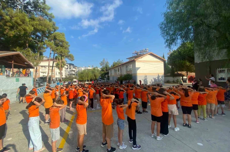 Gazipaşa’da minikler sporla coştu