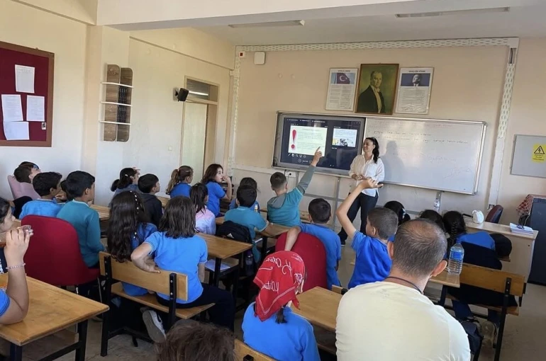 Gazipaşa’da öğrencilere su tasarrufu ve gıda güvenliği eğitimi 