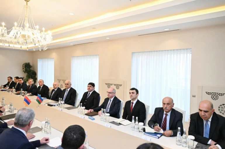 Gebele’de Ermenistan-Azerbaycan Sınır Belirleme Komisyonları 12. Toplantısı düzenlendi