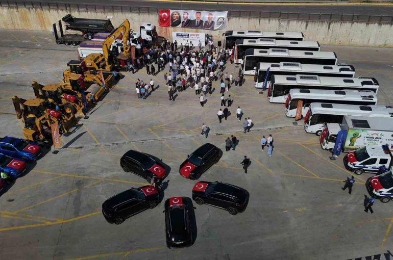 Gebze Belediyesi’ne ait araç sayısı 216’ya yükseldi 