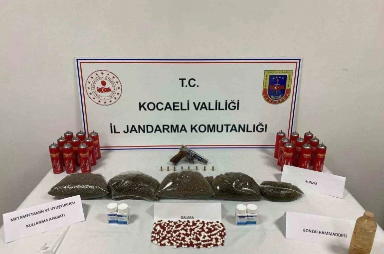Gebze’de uyuşturucu operasyonunda 1 kişi tutuklandı 