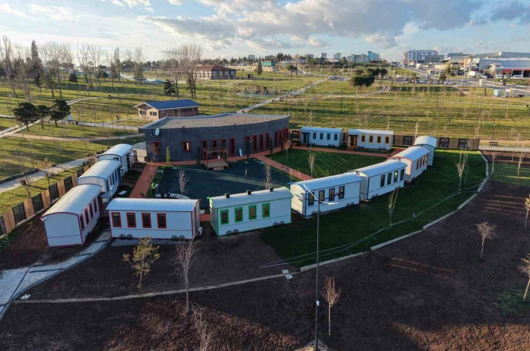 Gebze’deki Lokomotif Çocuk Köyü’nde sona doğru 