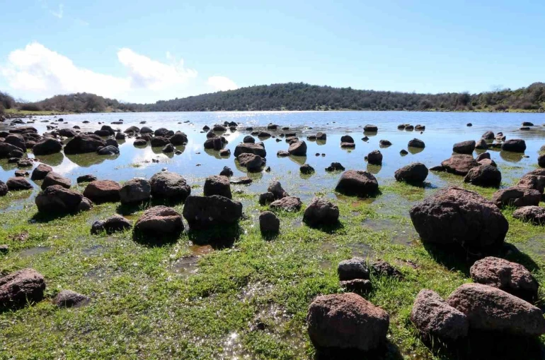 Geçen yıl tamamen kuruyan Tepegöl yeniden su tuttu 