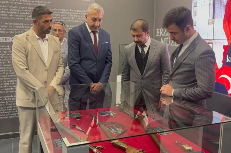 Geçmişin izleri gün yüzüne çıktı: Erzincan’da 20. Yüzyıl Savaş Aletleri Sergisi 