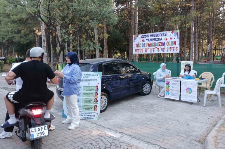 Gediz Tarhana Festivalinde duygulandıran farkındalık 